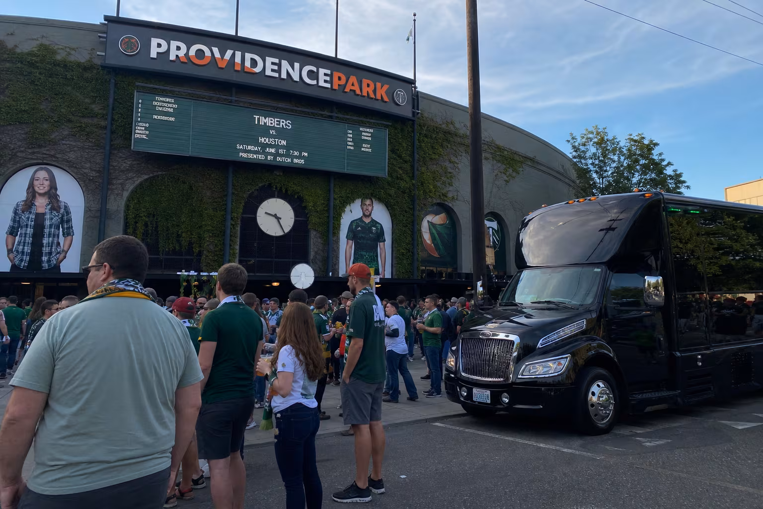 Rent a Bus to Providence Park