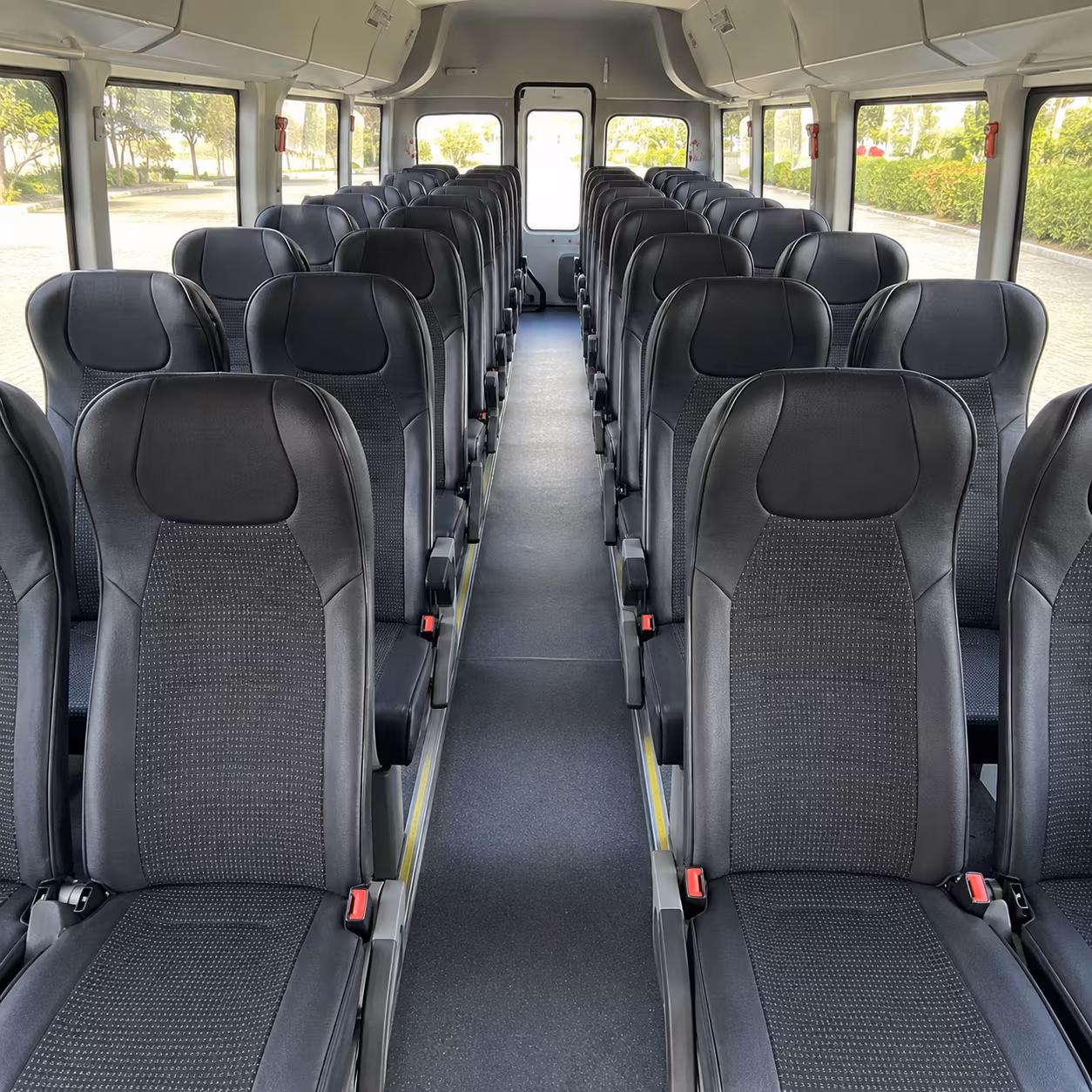 Charter Bus Seats
