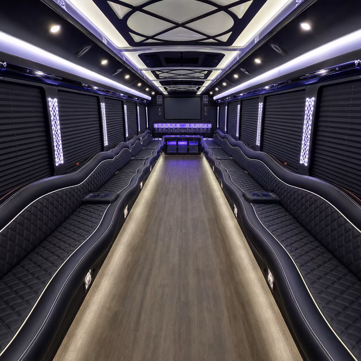 minibus interior