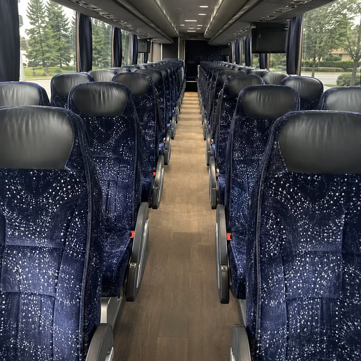 15-35 Passenger Minibus Inside