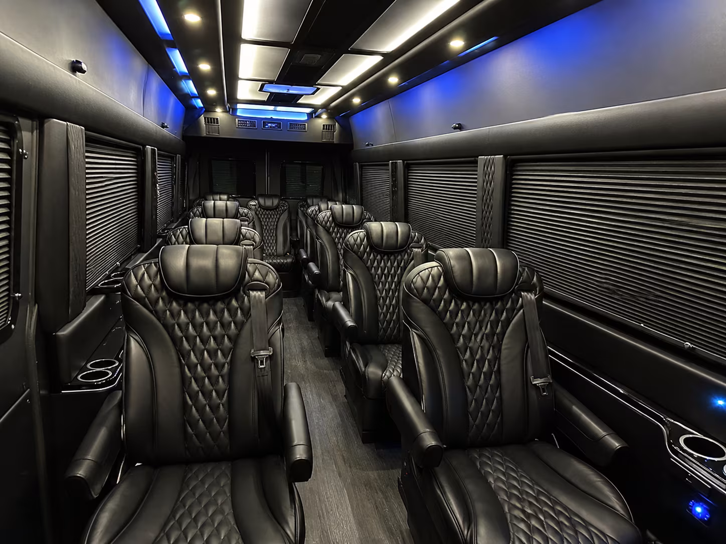 Portland Airport Shuttle & Transportation party bus exterior