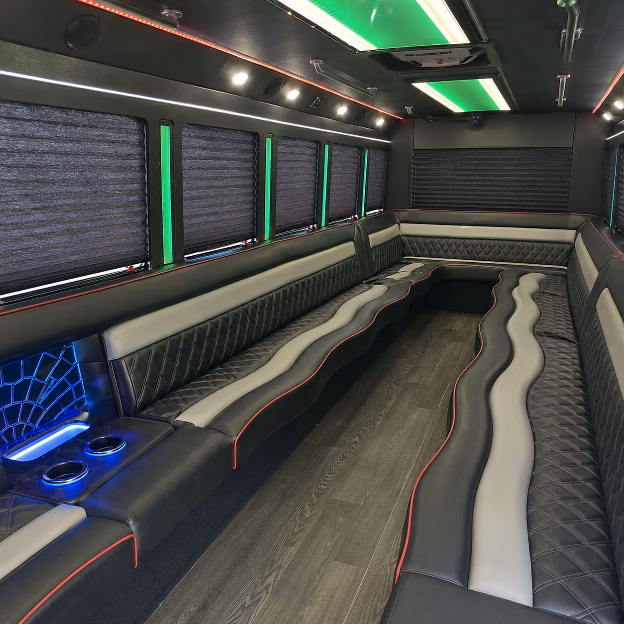 Portland Concert & Music Festival Transportation party bus exterior