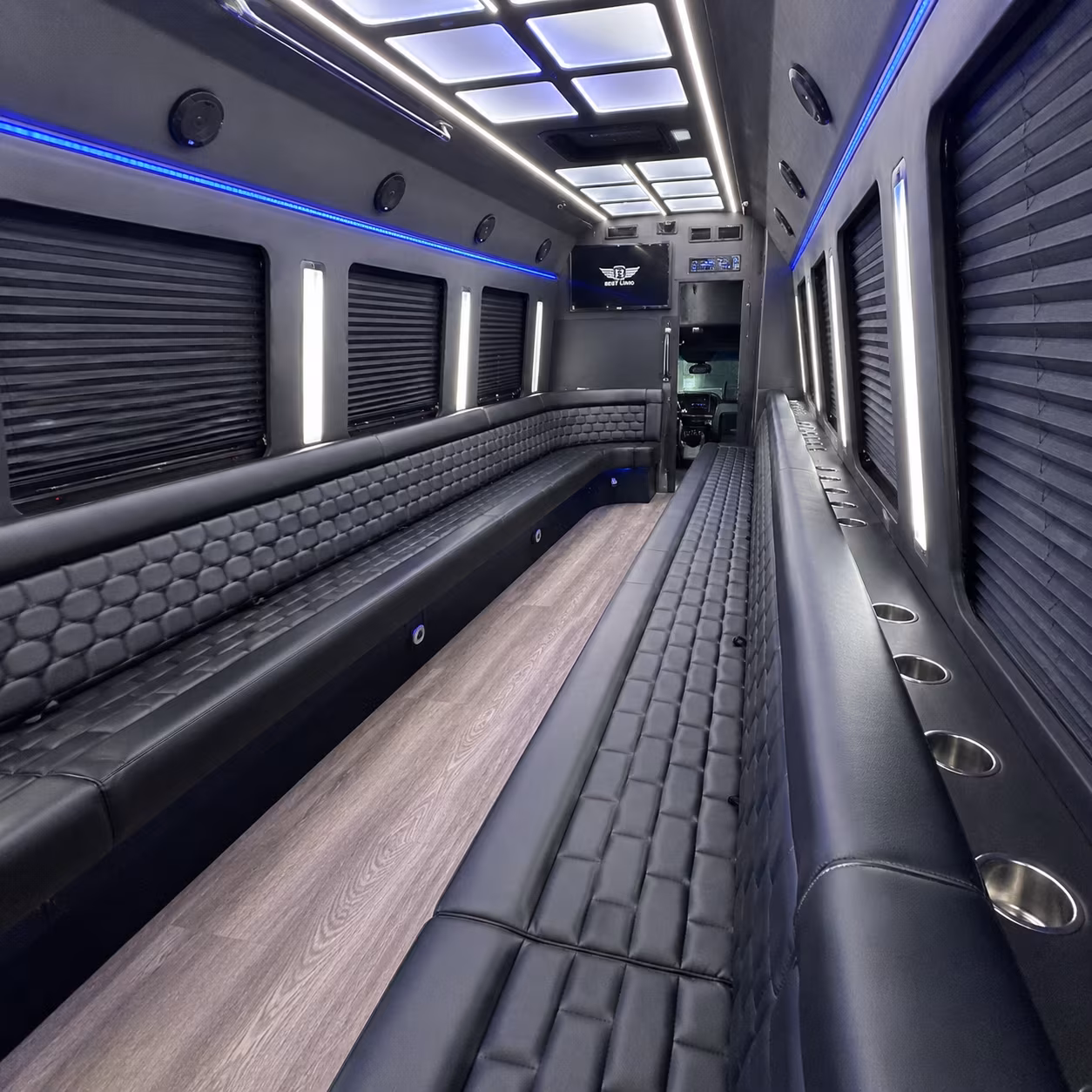 Portland Concert & Music Festival Transportation party bus exterior