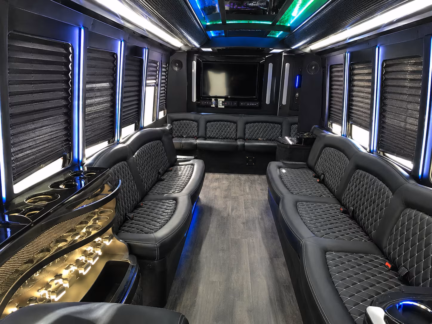 Portland Concert & Music Festival Transportation party bus exterior
