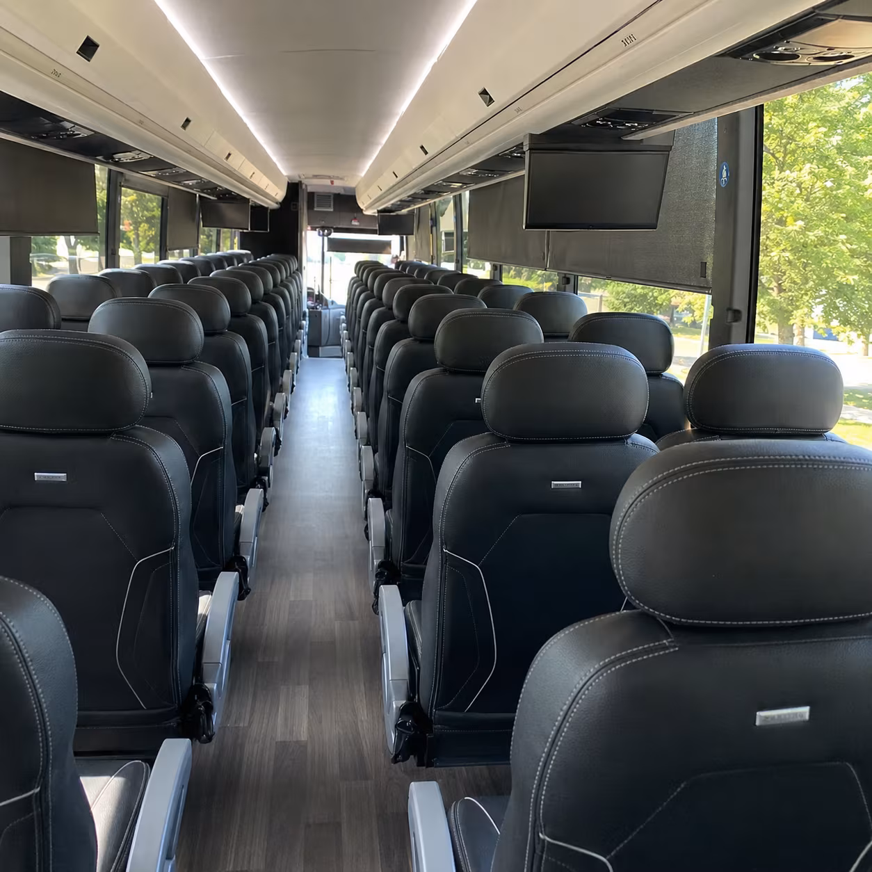 Portland Corporate Transportation party bus exterior