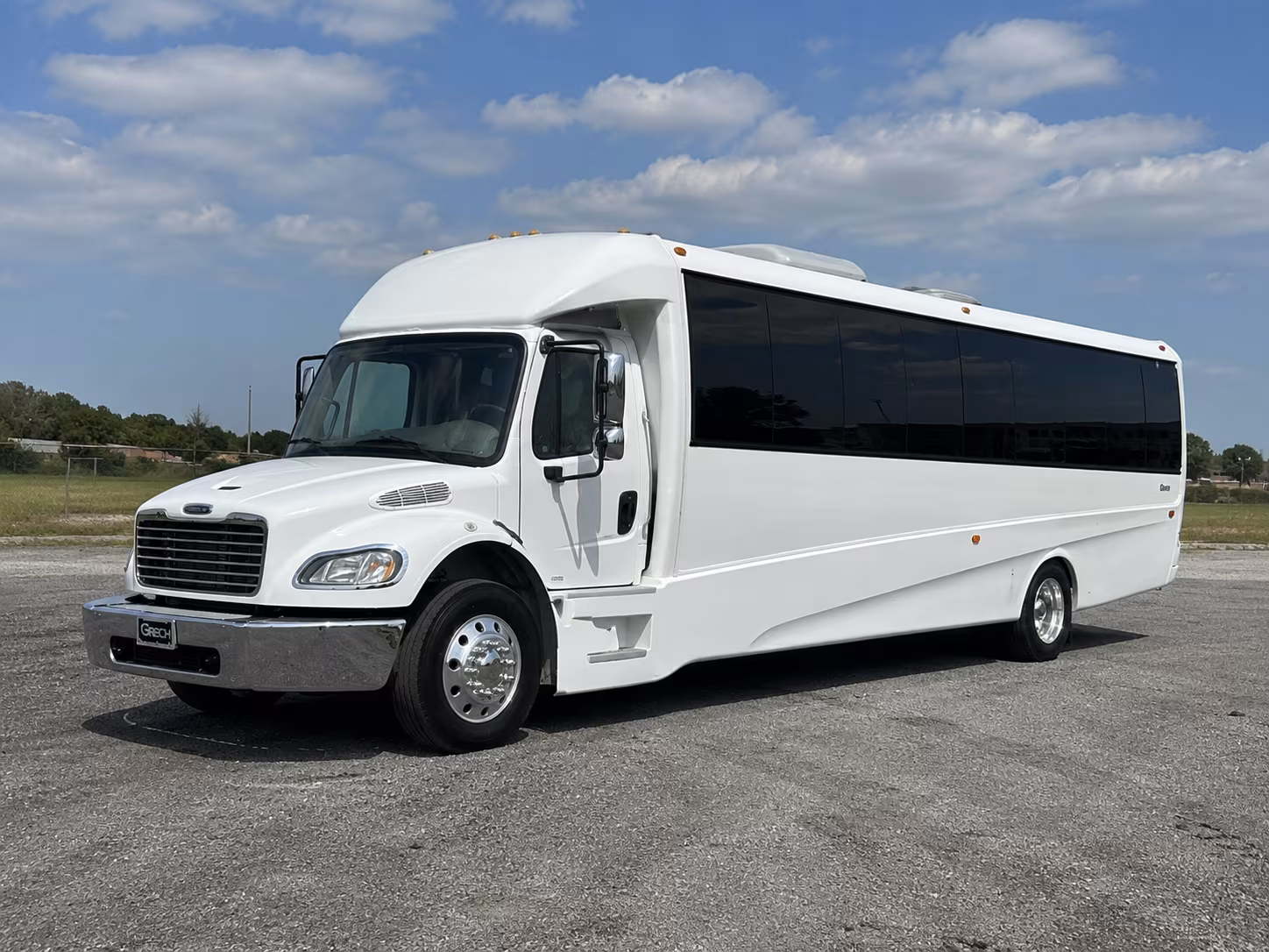 Portland Private Event Transportation party bus exterior