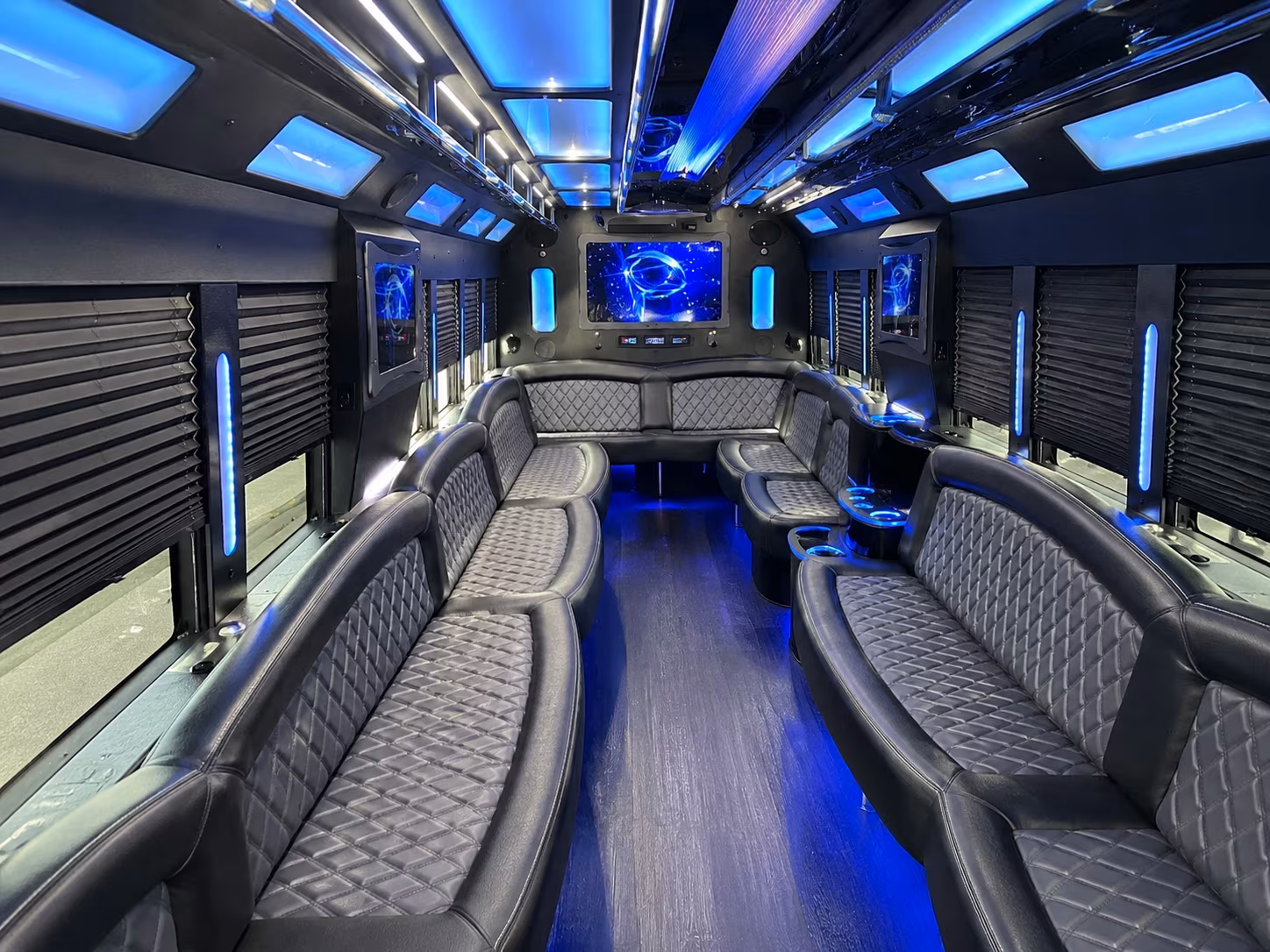 Portland Sporting Event Transportation onboard seating