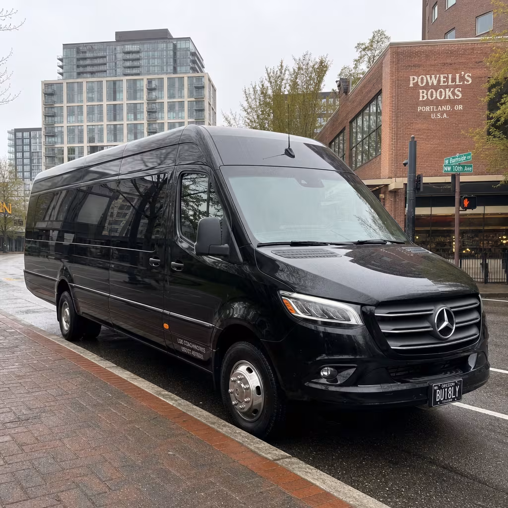 14 Passenger Sprinter Limo Exterior