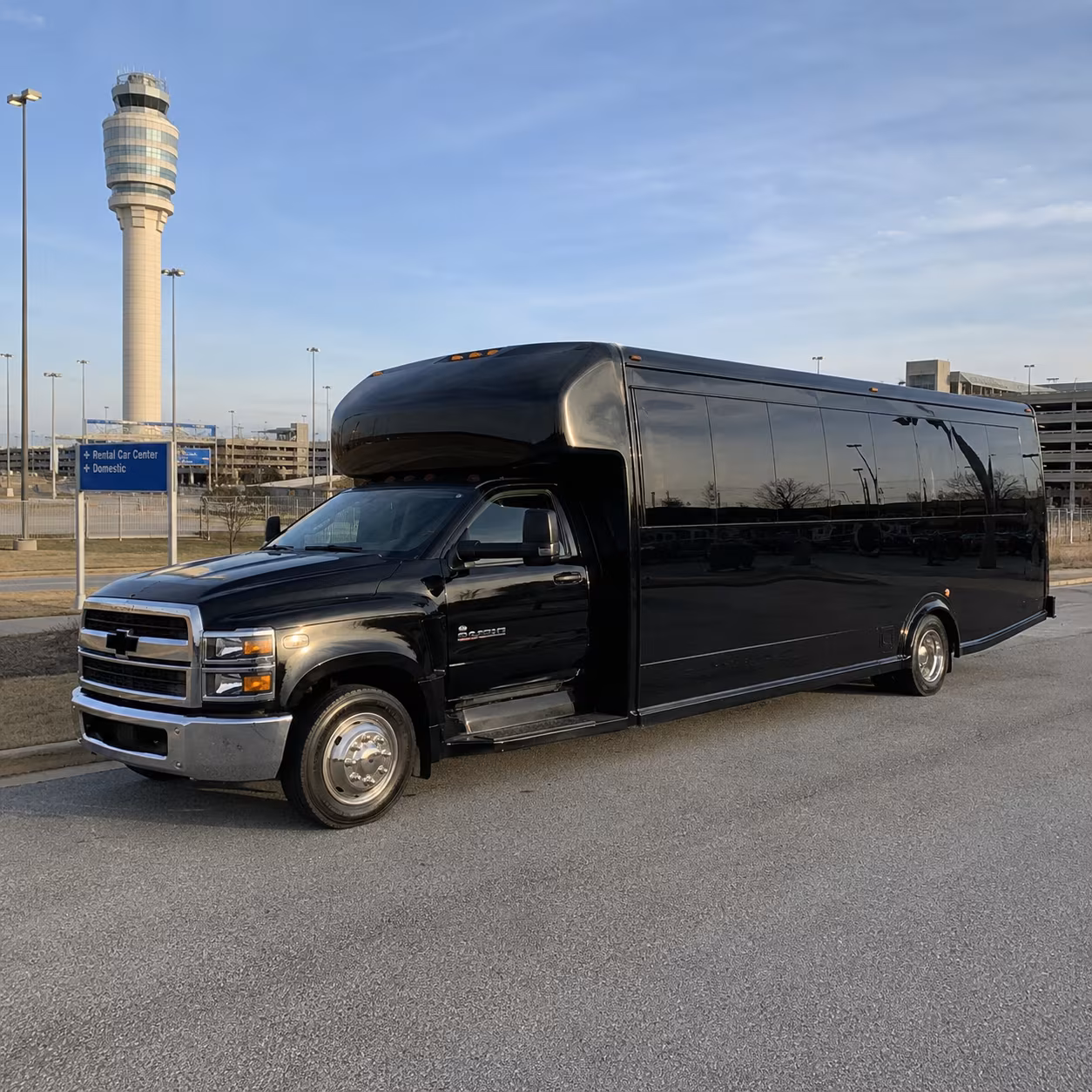 30 Passenger Party Bus Inside