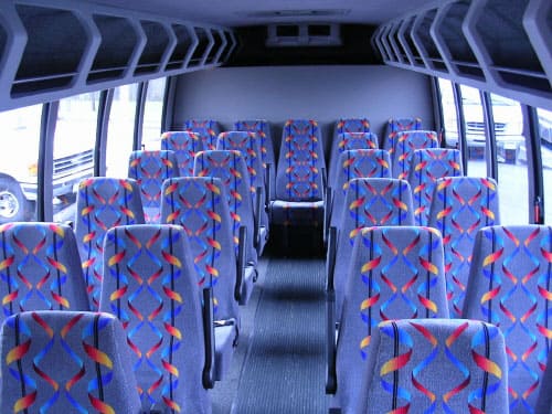 Medford 15-35 Passenger Minibuses Interior